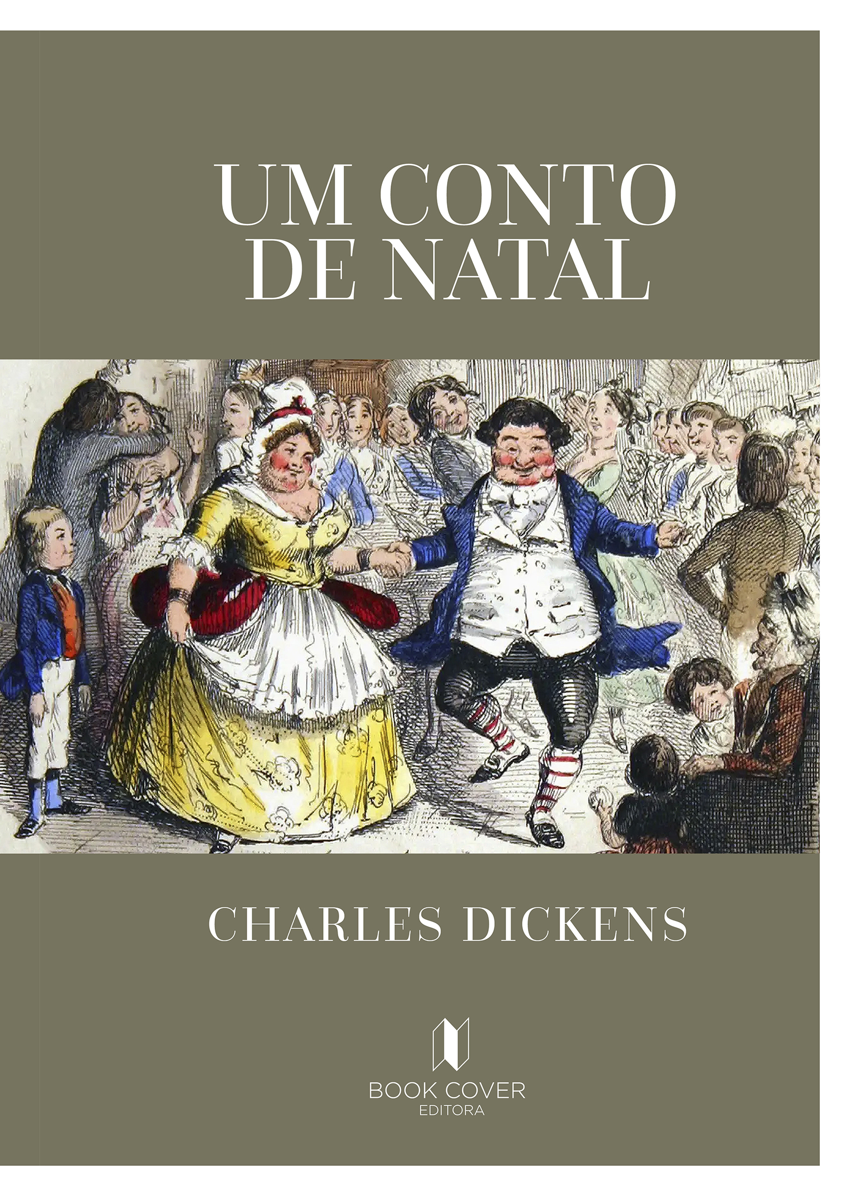 Um conto de Natal de Charles Dickens - Book Cover